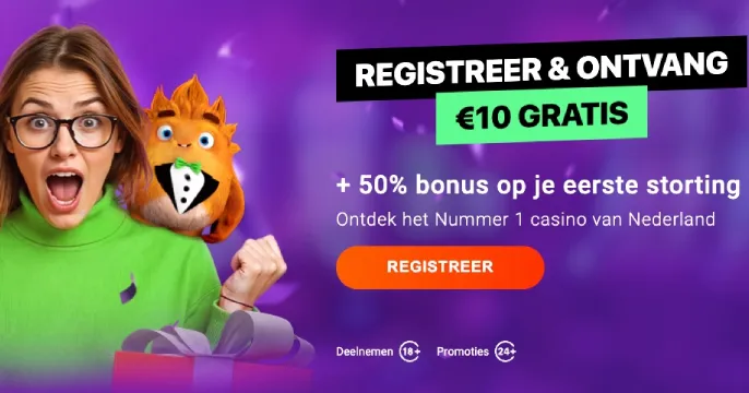 OneCasino mobiele banner